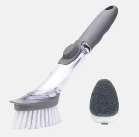 2in1 Liquid Dispenser Dish Washing Brush