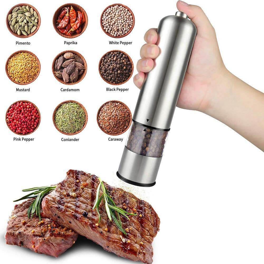 Household Electric Pepper & Salt Grinder - MaviGadget