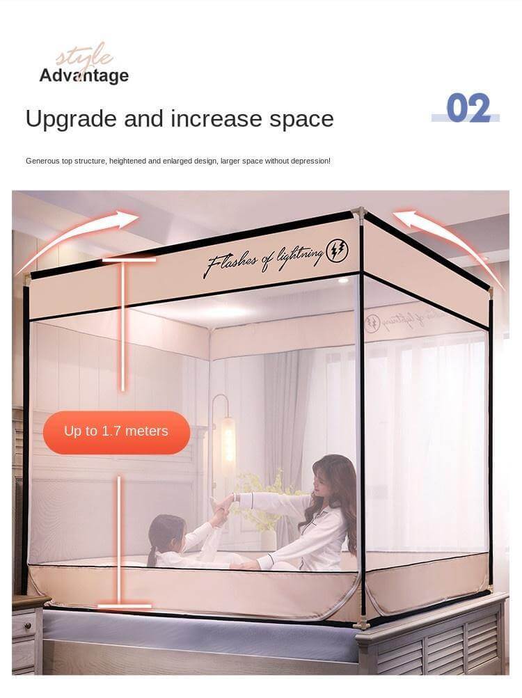Drop-Resistant Bed Mosquito Net - Image 2
