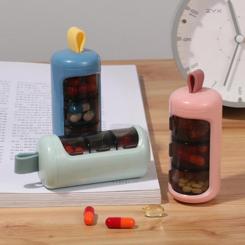 Multi-Layer Travel Easy Pill Organizer