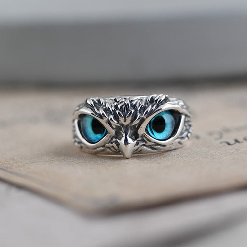 Vintage Punk Owl Ring - Image 0