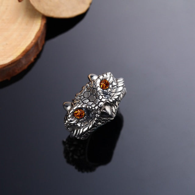 Vintage Punk Owl Ring - Image 5
