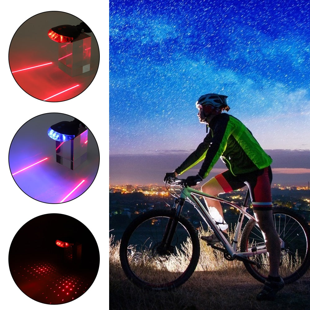 Bike Tail Safety Lane Light