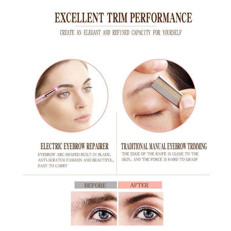 Portable Mini Eyebrow Epilator - Image 1