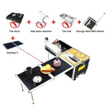 Portable Foldable Outdoor Camping Cooking Kitchen Table