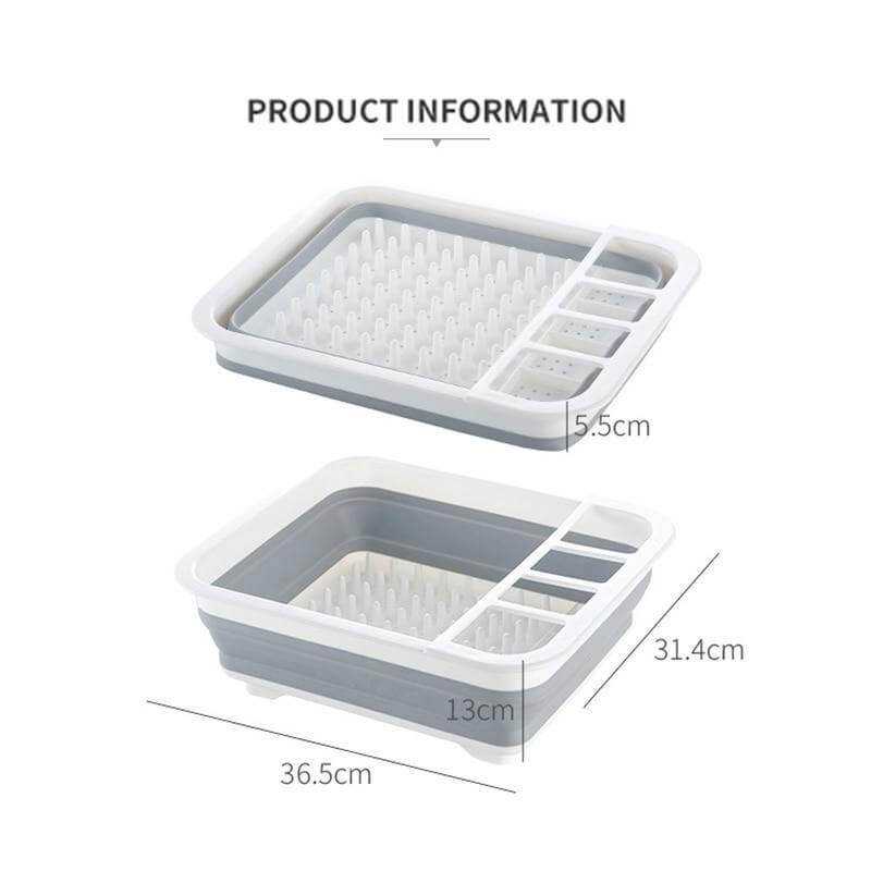 Foldable Easy Dish Drying Rack - Image 10