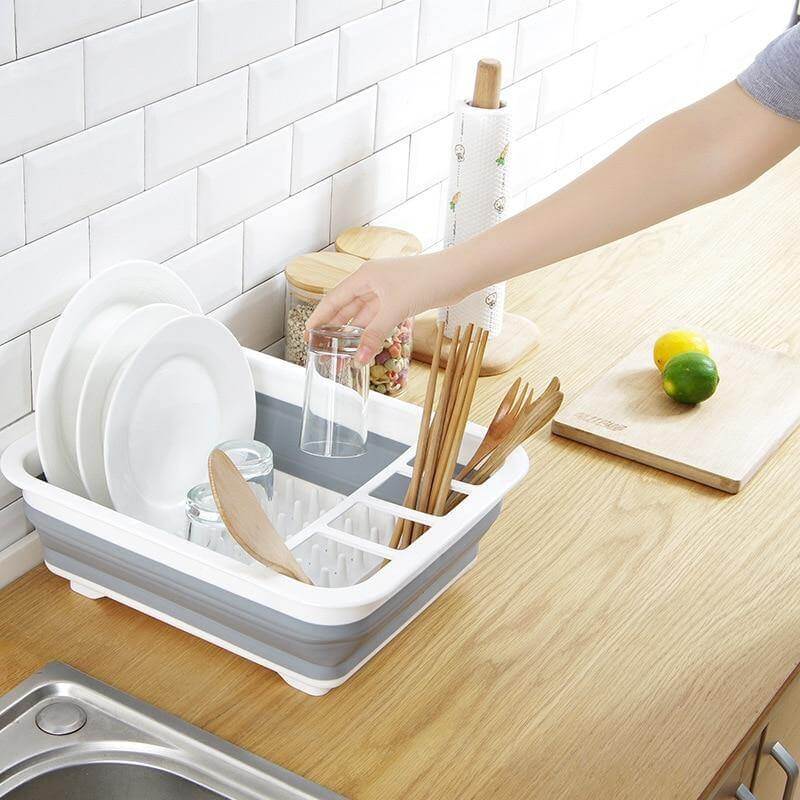 Foldable Easy Dish Drying Rack