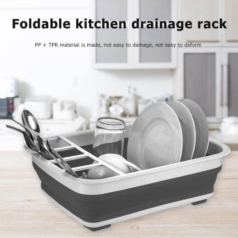 Foldable Easy Dish Drying Rack