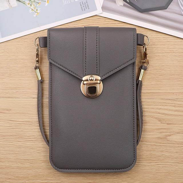 Transparent Women Wallet Shoulder Phone  Case - Image 11