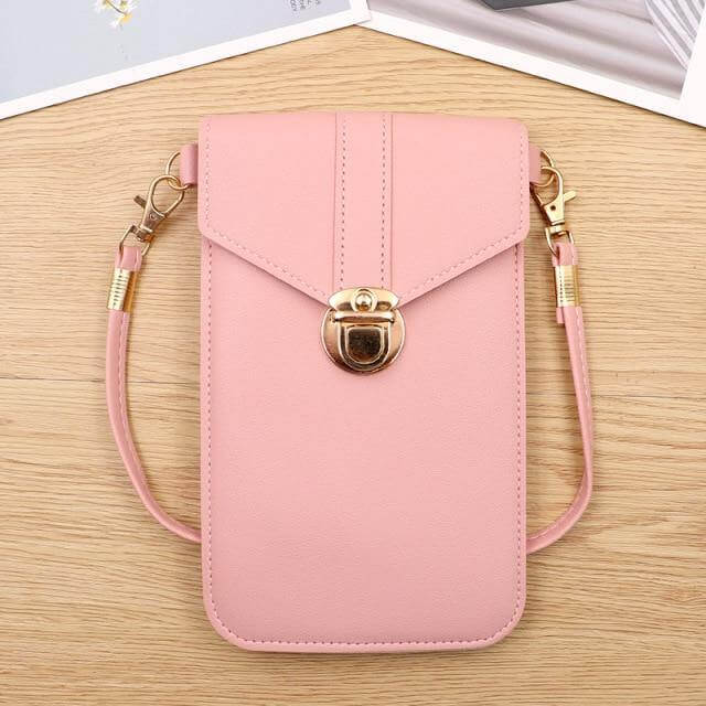 Transparent Women Wallet Shoulder Phone  Case - Image 5