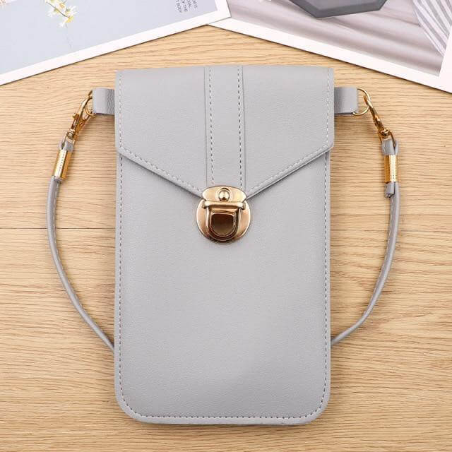 Transparent Women Wallet Shoulder Phone  Case - Image 6