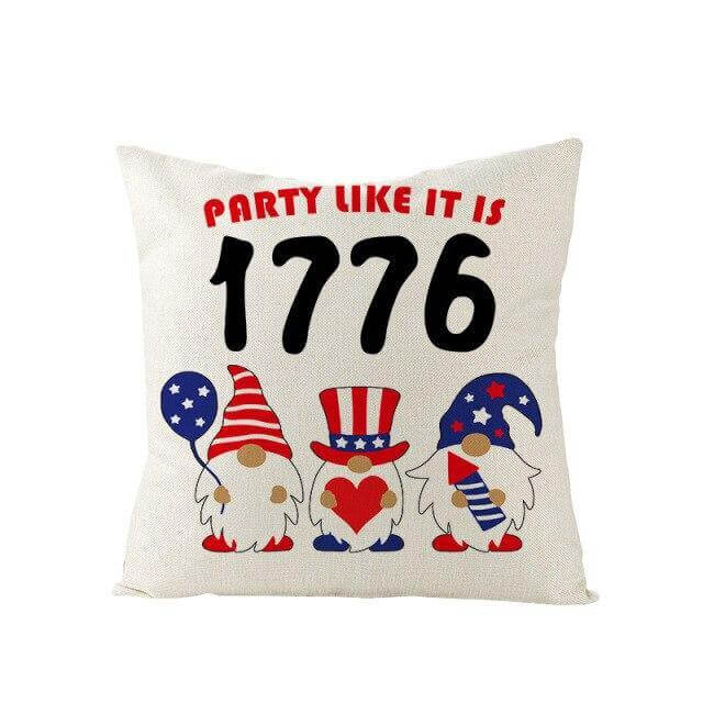 USA Independence Day Cushion Cover