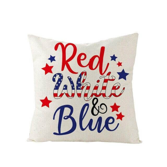 USA Independence Day Cushion Cover