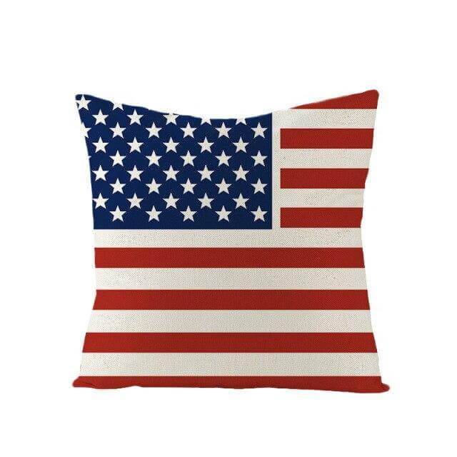 USA Independence Day Cushion Cover