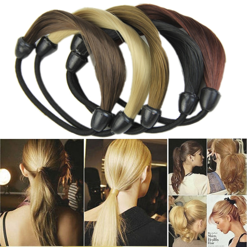 Korean Wig Ponytail Hair Band