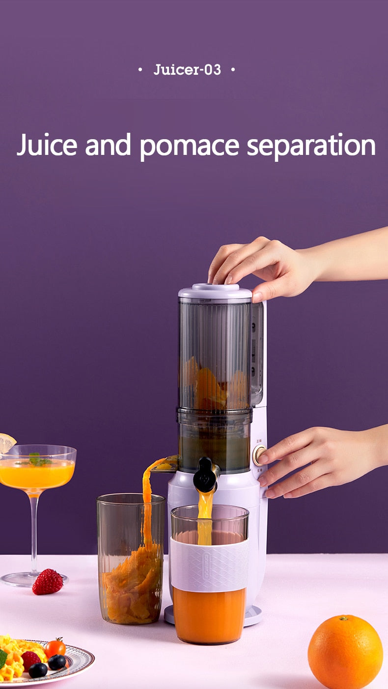 Portable Cold Pressed Electric Blender - Image 9