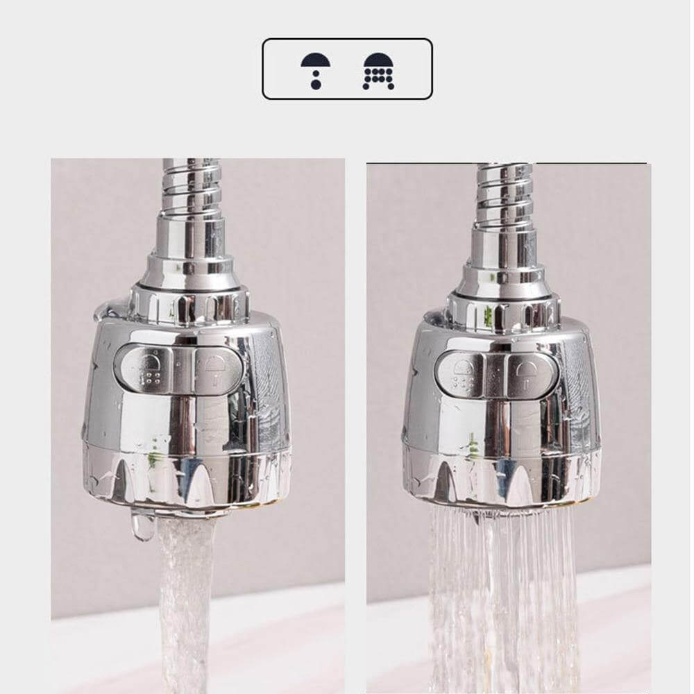 360 Degree Rotatable Water-saving Faucet Head