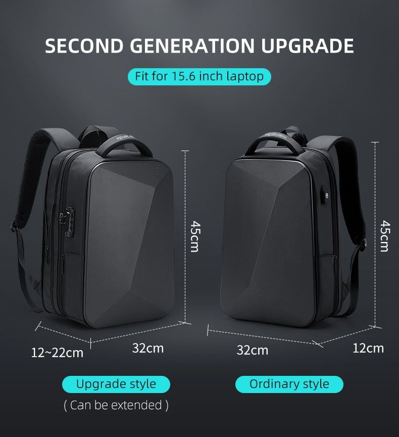 Elegant Anti-Theft USB Travel Backpack - Image 5