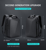 Elegant Anti-Theft USB Travel Backpack