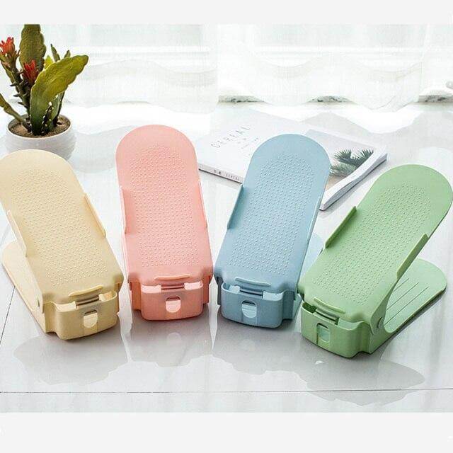 5PCS Adjustable Space Saving Shoe Organizer