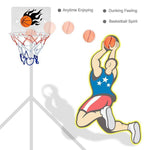 Wall-Mounted Mini Basketball Hoop Toy Set