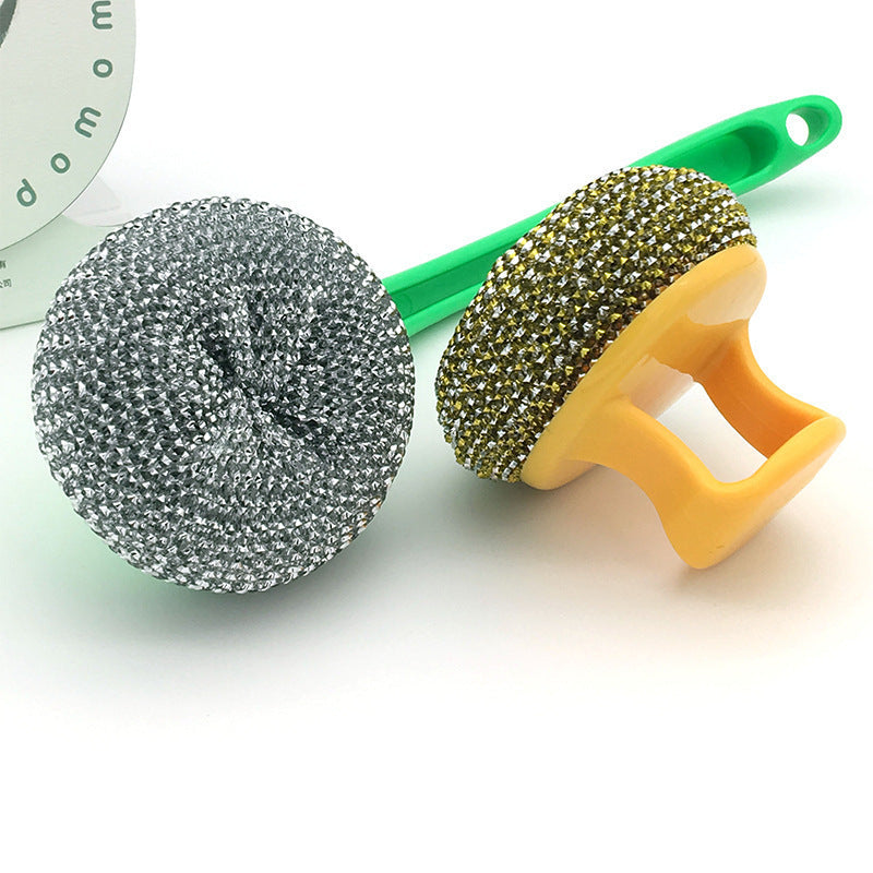 Heavy Duty Wire Ball Kitchen Cleaning Brush - Image 0