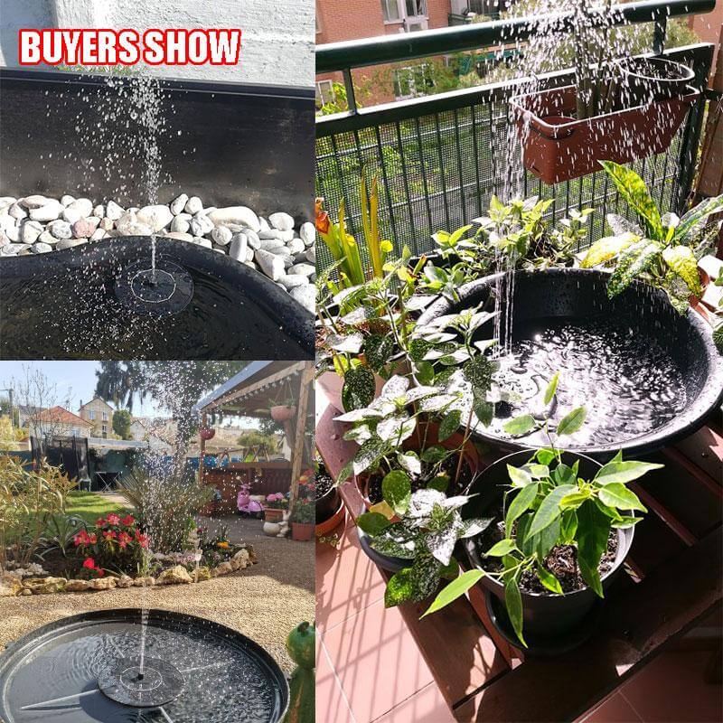 Floating Solar Powered Water Fountain - Image 10