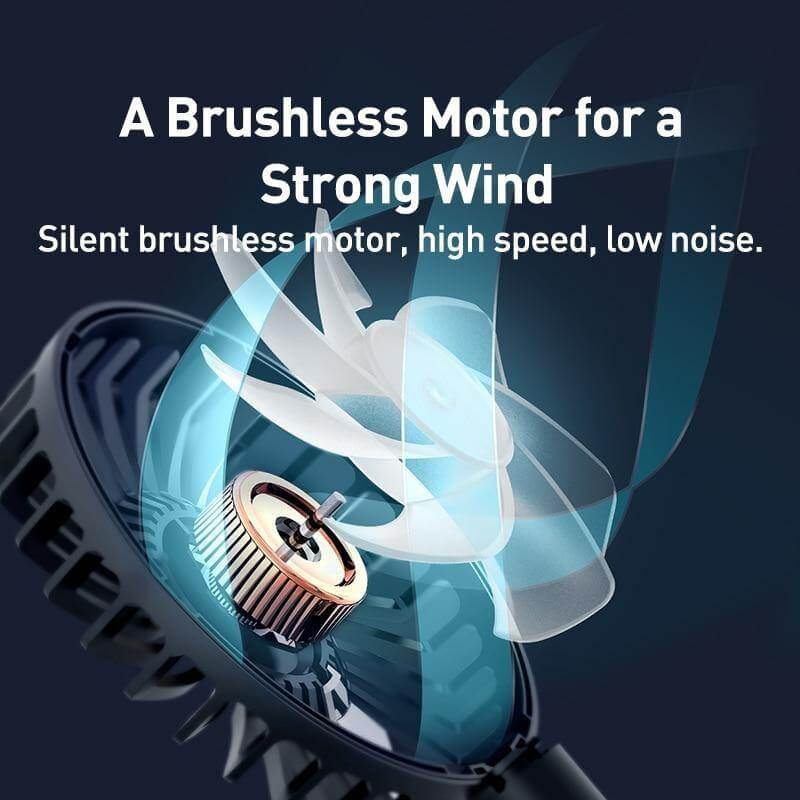 360 Degree Rotating Double Car Cooling Fan - Image 4