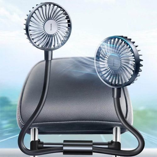360 Degree Rotating Double Car Cooling Fan - Image 0