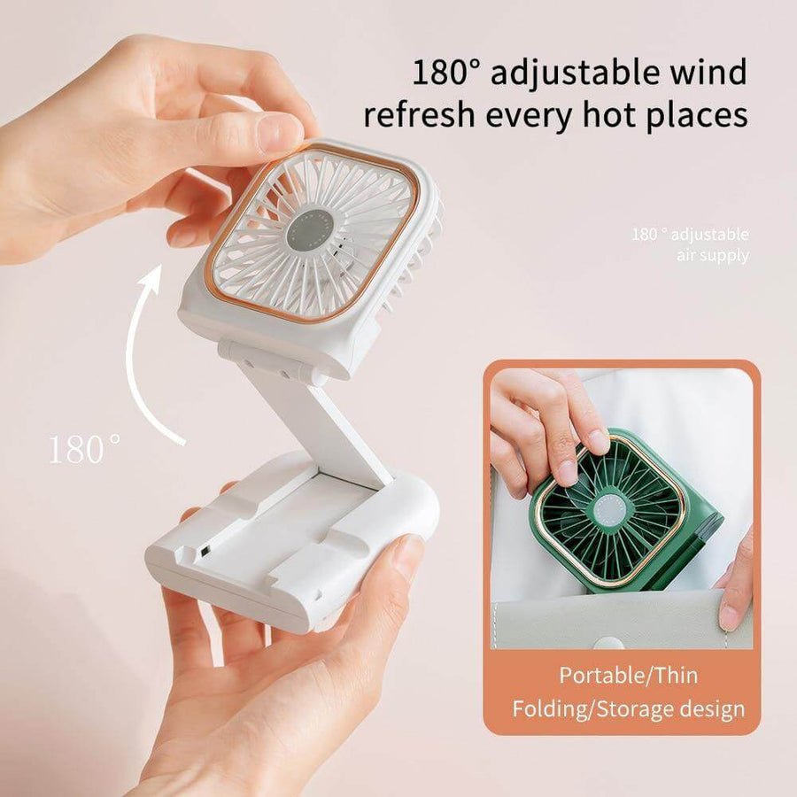 Multi-function Power Bank Neck Fan - Image 9