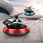 Solar Powered Rotating Helicopter Car Air Freshener