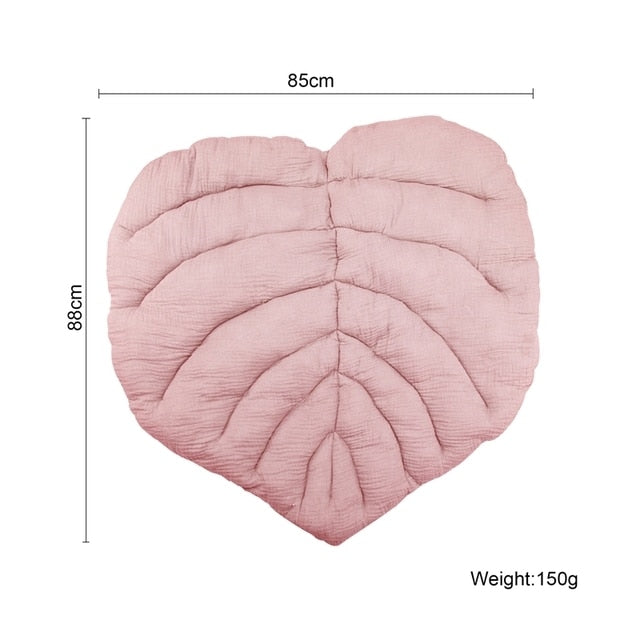 Nordic Modern Leaf Baby Play Mat