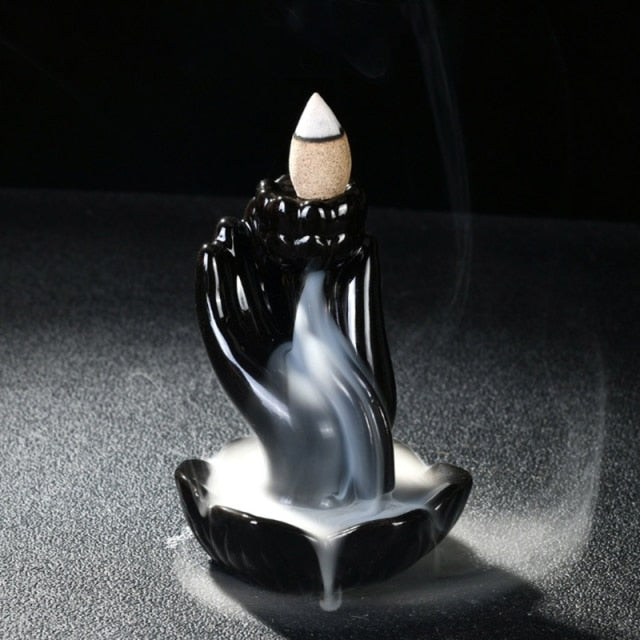 Ceramic Creative Waterfall Incense Burner - Image 10