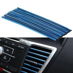 10PCS DIY Car Air Outlet Decorative Strip