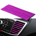 10PCS DIY Car Air Outlet Decorative Strip