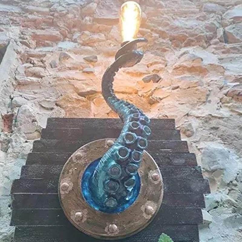 Retro Octopus Tentacle Wall Lamp