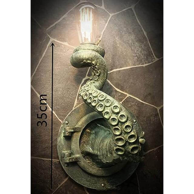 Retro Octopus Tentacle Wall Lamp - MaviGadget