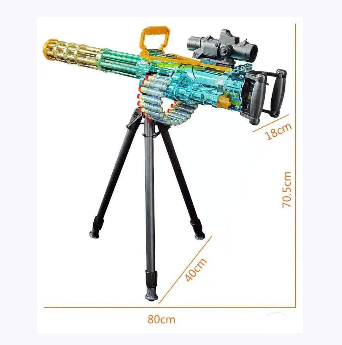 Continuous Soft Shot Bullet Machine Toy