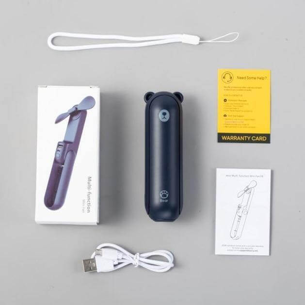 Rechargeable Portable Handheld Foldable Mini Fan - Image 9