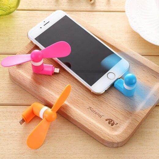 Flexible Phone Mini Fan