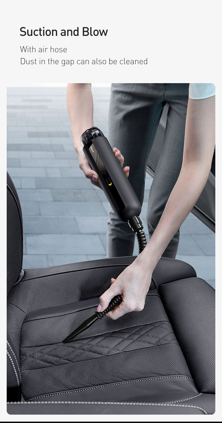 Rechargeable Wireless Quick Car Vacuum Cleaner