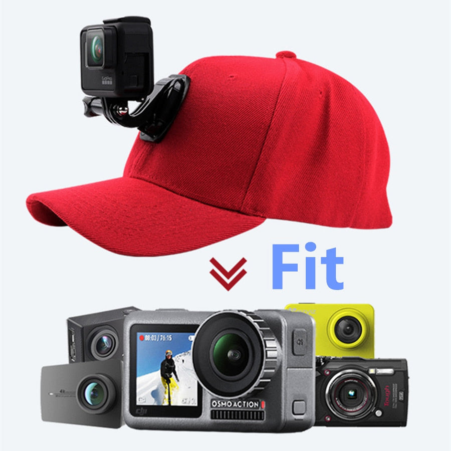 Adjustable Action Camera Hat - Image 2