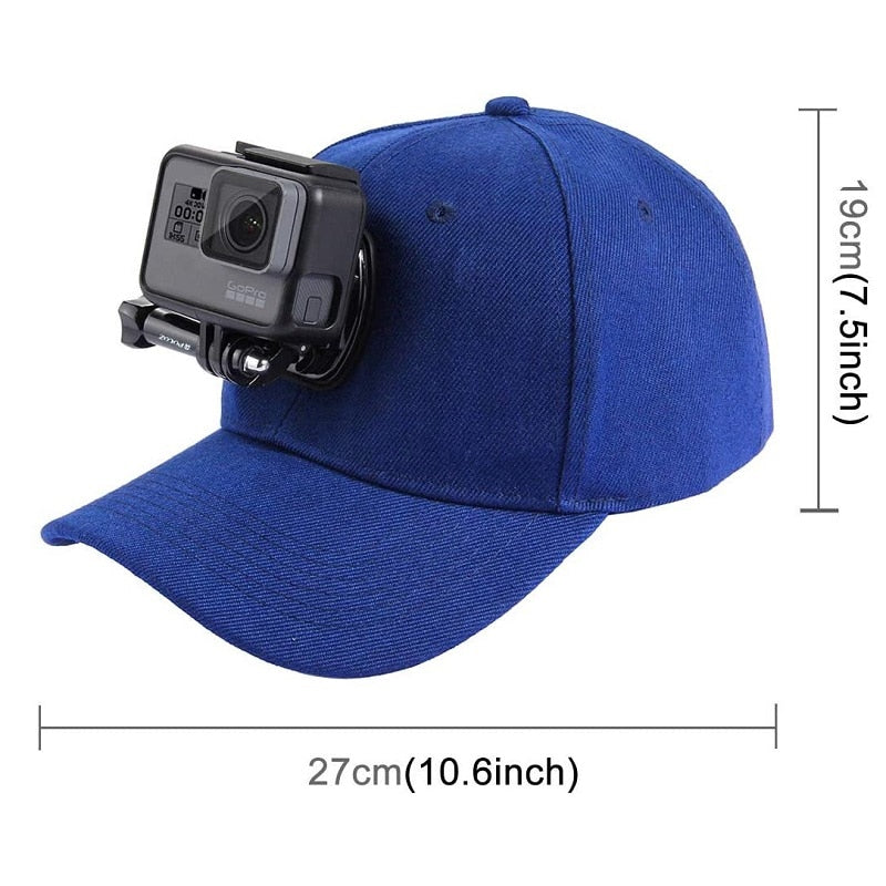 Adjustable Action Camera Hat