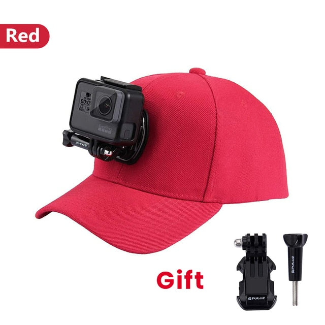 Adjustable Action Camera Hat - Image 16
