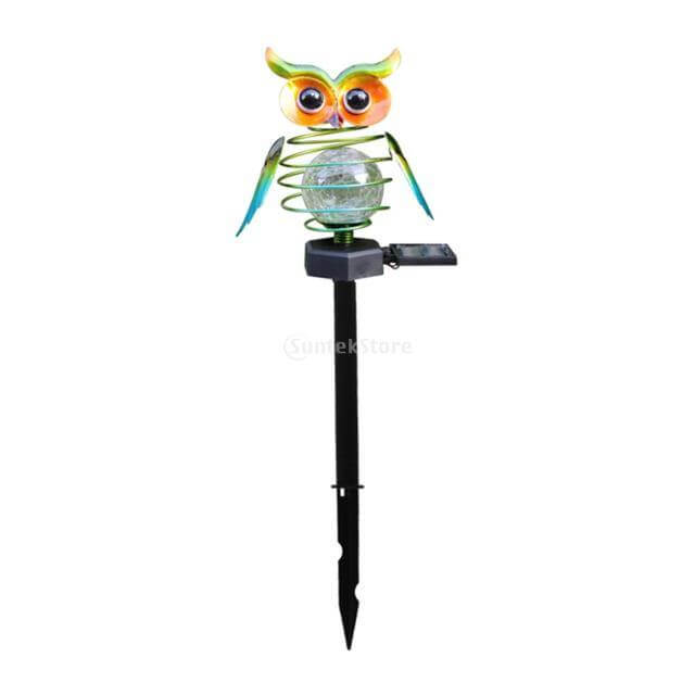Creative Owl Garden Solar Night Lamp - Image 11