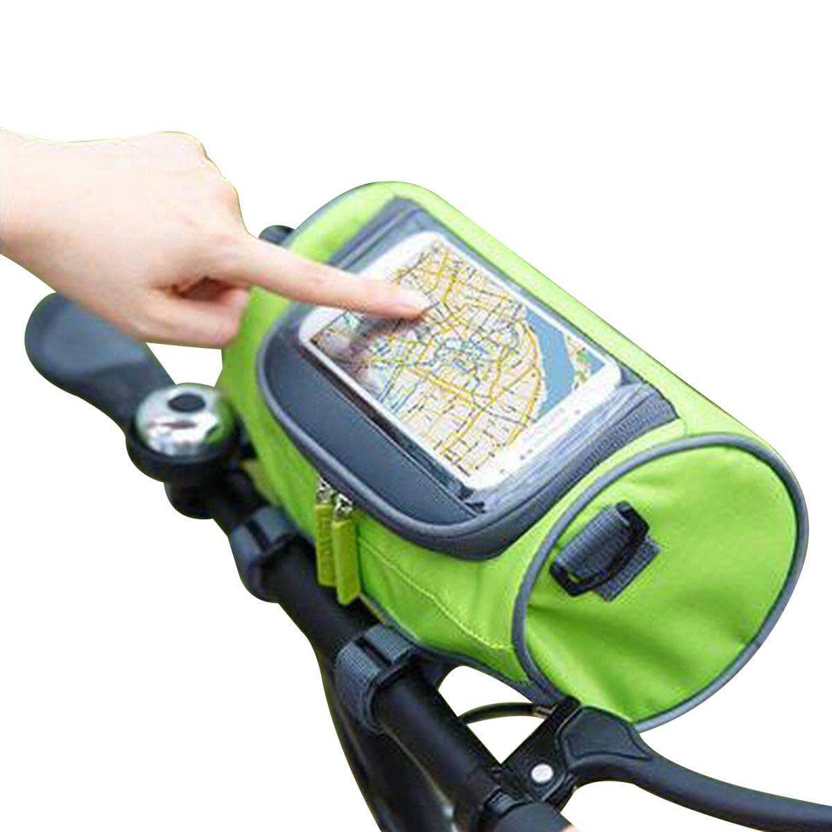 Mountain Bike Transparent Phone Holder Storage Bags