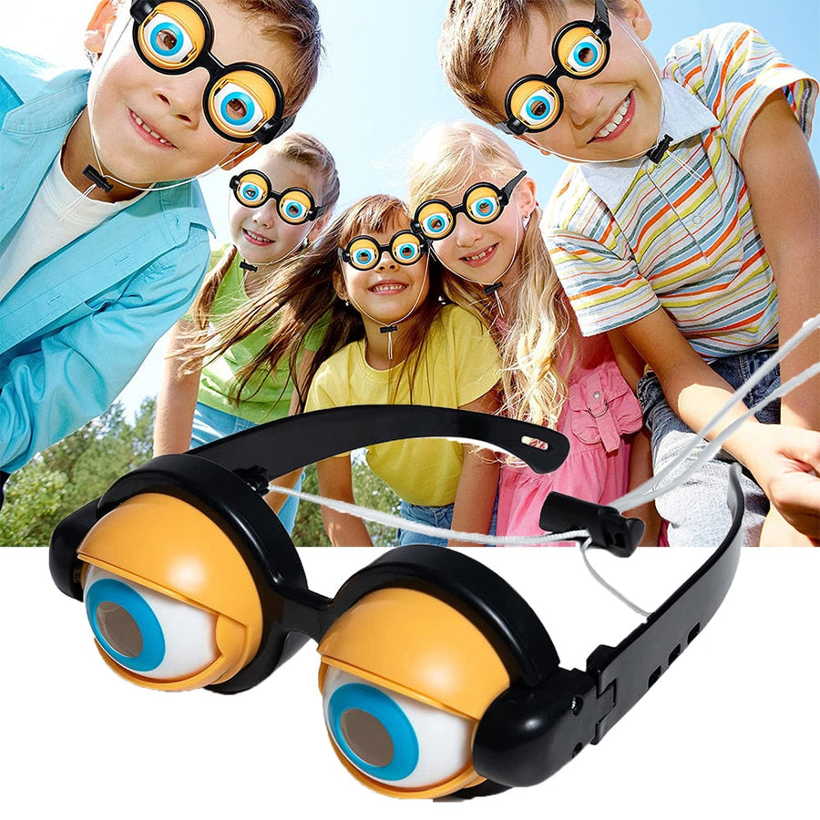 Fun Kids Party Crazy Eyes Glasses - Image 0