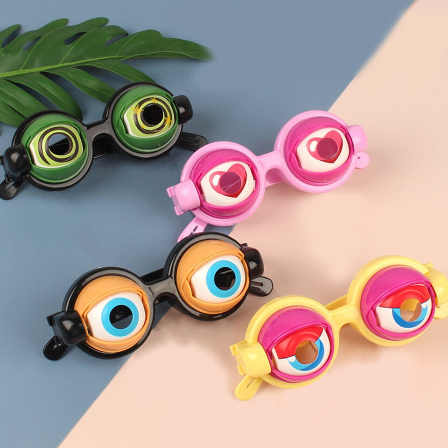 Fun Kids Party Crazy Eyes Glasses - Image 1