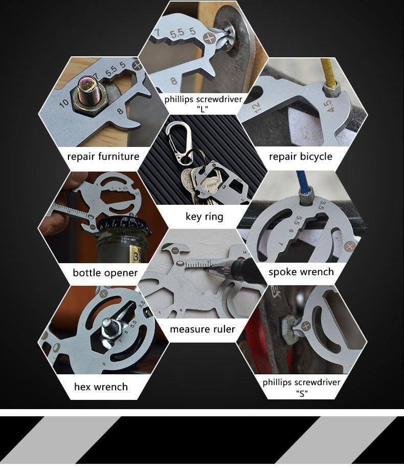Pocket Size Ultimate Keychain Screwdriver Kit - Image 2