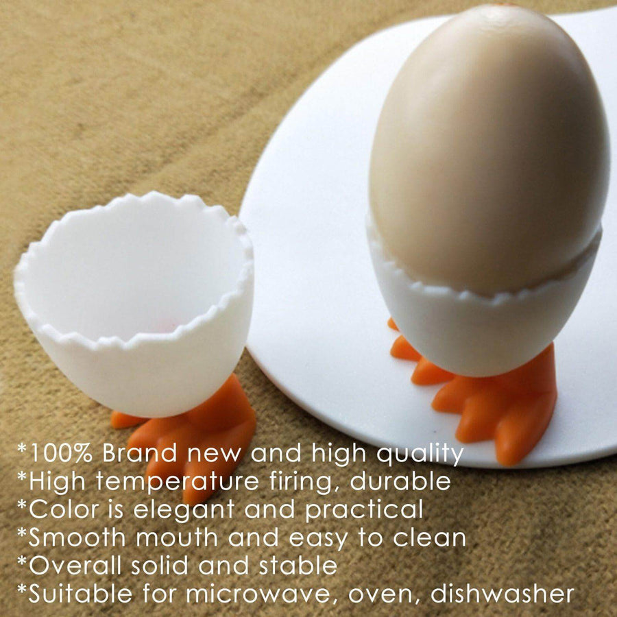 4Pcs Creative Chicken Egg Holder - Image 1